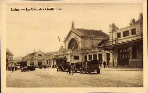 Ak Liège Lüttich Wallonien, La Gare des Guillemins