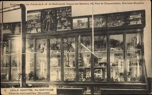 Ak Etterbeek Bruxelles Brüssel, Etablissement des Freres de Notre Dame, Ecole Adoptee Ste Gertrude