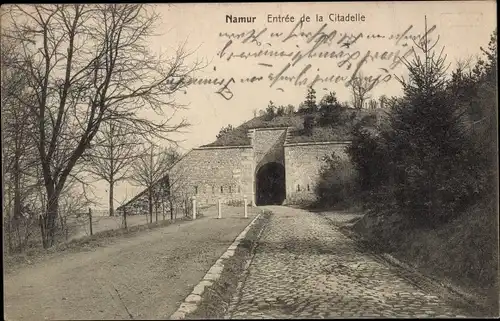 Ak Namur Wallonien, Entree de la Citadelle