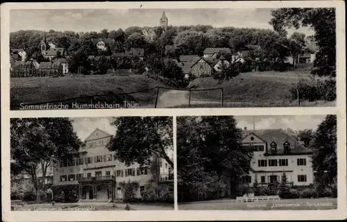 Ak Hummelshain in Thüringen, Gesamtansicht, Kurheim Lebenswende