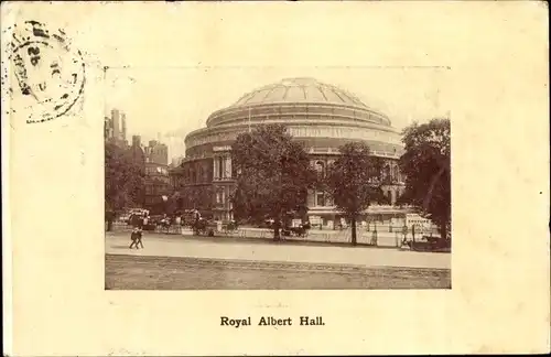 Passepartout Ak London City England, Royal Albert Hall