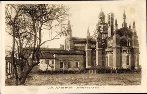 Ak Certosa di Pavia Lombardia, Abside della Chiesa