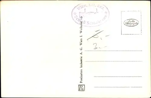 Ak Wien 13 Hietzing Österreich, Schönbrunn