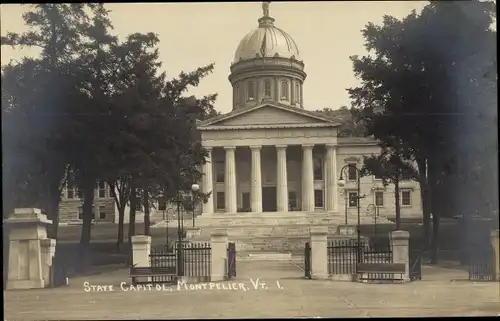 Ak Montpelier Vermont, State Capitol