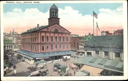 Ak Boston Massachusetts USA, Faneuil Hall