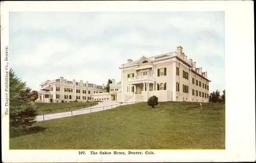 Ak Denver Colorado USA, The Oakes Home