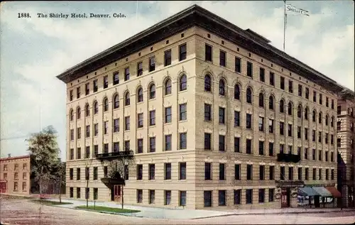 Ak Denver Colorado USA, The Shirley Hotel