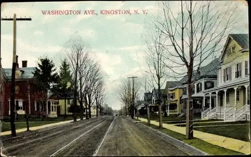 Ak Kingston New York USA, Washington ave.