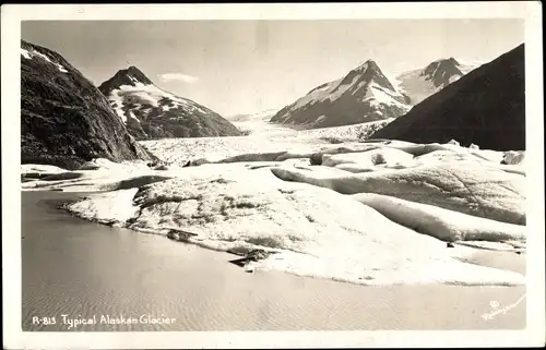 Ak Alaska USA, Typical Alaskan Glacier