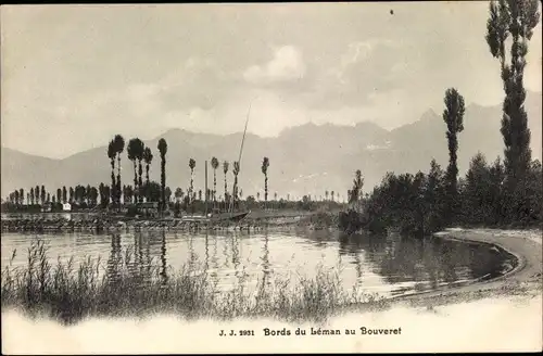 Ak Le Bouveret Kanton Wallis, Bords du Léman
