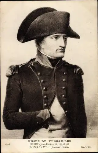 Künstler Ak Isabey, Napoleon Bonaparte, Portrait