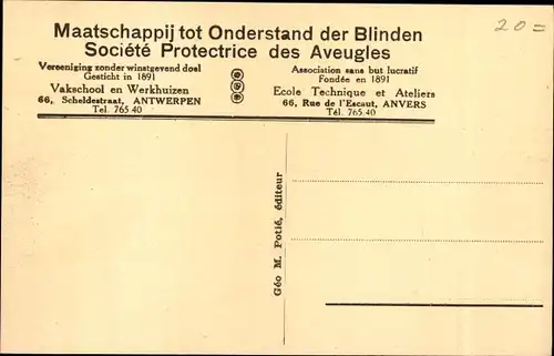 Ak Chaisiers au travail, Stoelenrieters aan het werk, Möbel-Herstellung