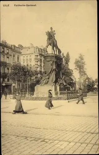 Ak Lille Nord, Faidherbe-Denkmal