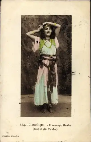 Ak Algerien, Types indigenes, Danseuse Arabe