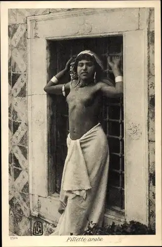 Ak Fillette arabe, Araberin, Maghreb, Busen