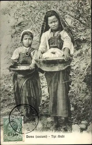 Ak Derna Libyen, Tipi Arabi, Kinder, Maghreb, Araber