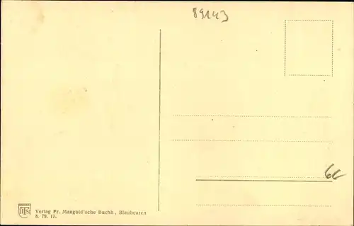 Ak Blaubeuren in Württemberg, Hohe Wil