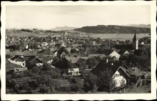Ak Peiting in Oberbayern, Blick vom Kalvarienberg