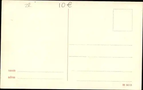 Ak Colijnsplaat Zeeland, Hofstede Veldzicht