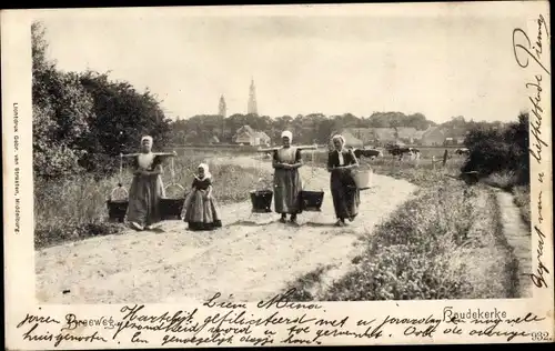 Ak Koudekerke Zeeland, Breeweg