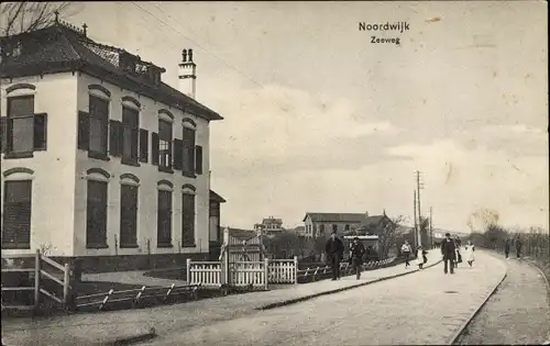 Ak Noordwijk Südholland, Zeeweg