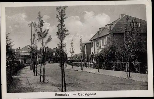Ak Oegstgeest Südholland Niederlande, Emmalaan