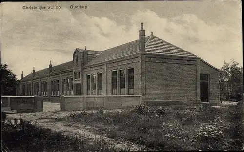 Ak Ouddorp Südholland, Christelijke School