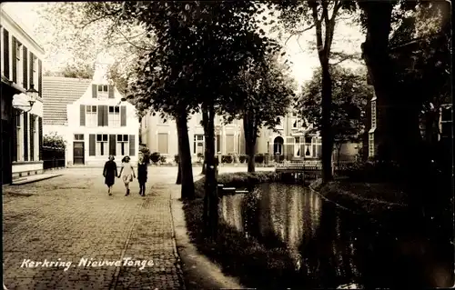 Foto Ak Nieuwe Tonge Südholland, Kerkring
