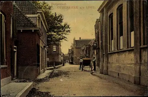 Ak Ouderkerk aan den IJssel Südholland, Dorpstraat
