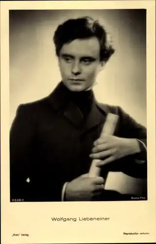 Ak Schauspieler Wolfgang Liebeneiner, Portrait, Ross Verlag 8838 1