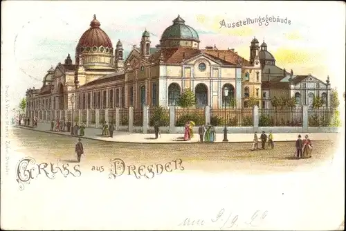 Litho Dresden, Ausstellungsgebäude