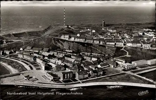 Ak Nordseeinsel Helgoland, Fliegeraufnahme