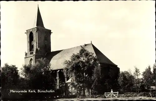 Ak Bunschoten Utrecht Niederlande, Herv. Kerk