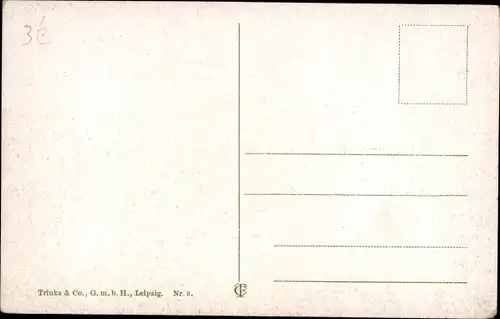 Ak Trier, St. Mathiaskirche, Hauptportal