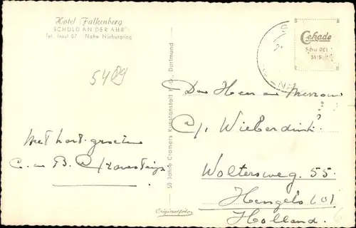 Ak Schuld a.d. Ahr, Gesamtansicht