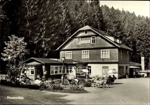 Ak Masserberg in Thüringen, Massermühle, Gasthaus