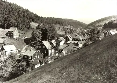 Ak Fehrenbach Masserberg in Thüringen, Teilansicht