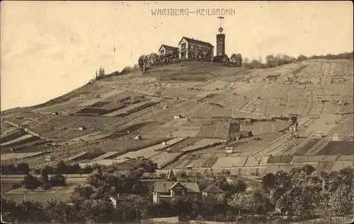 Ak Heilbronn am Neckar, Wartberg, Panorama