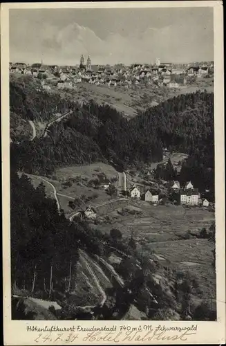 Ak Freudenstadt im Nordschwarzwald, Panorama