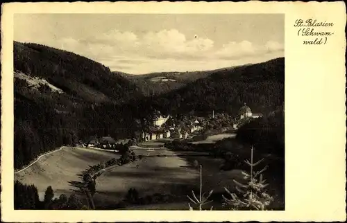Ak Sankt Blasien im Schwarzwald, Panorama