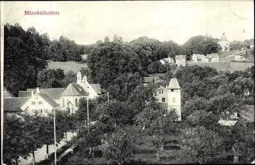 Ak Mindelheim im Unterallgäu, Ortsansicht