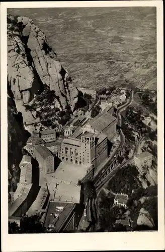 Ak Montserrat Katalonien, Vista general desde S. Juan