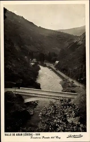 Ak Lérida Lleida Val d’Aran Valle de Aran Katalonien, Fronteraz Puente del Rey