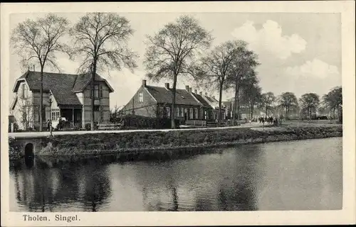 Ak Tholen Zeeland Niederlande, Singel