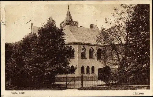 Ak Huizen Nordholland Niederlande, Oude Kerk