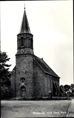 Ak Woltersum Groningen Niederlande, Ned. Herv. Kerk