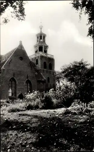 Ak Pieterburen Groningen Niederlande, Ned. Herv. Kerk