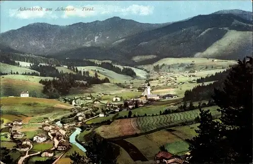 Ak Achenkirch am Achensee Tirol, Gesamtansicht