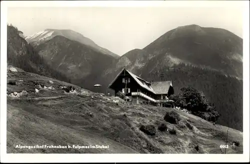 Ak Fulpmes in Tirol, Alpengasthof Frohneben