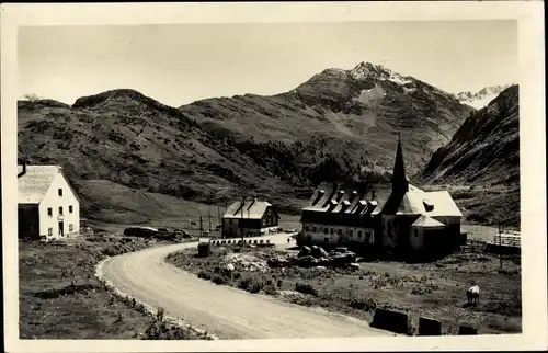 Ak St Christoph am Arlberg Tirol, Ortspartie, Sulzkopf
